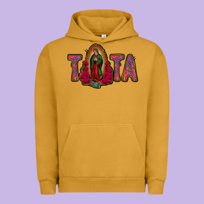 Tata Lady Of Guadalupe Urban Hoodie Designed By Jasminsmagicworld