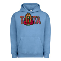 Pigment Pebble Blue tata lady of guadalupe Urban Hoodie - Jasminsmagicworld