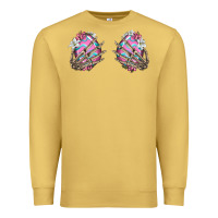 Antique Gold easter hands skeleton Premium Sweatshirt - Jasminsmagicworld