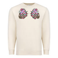 Sandshell easter hands skeleton Premium Sweatshirt - Jasminsmagicworld