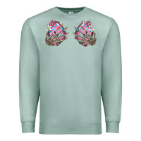 Seafoam easter hands skeleton Premium Sweatshirt - Jasminsmagicworld