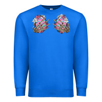 True Royal easter hands skeleton Premium Sweatshirt - Jasminsmagicworld