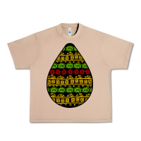 Burro african masks teardrop Urban Heavy Tee - BundleAndBundleShop