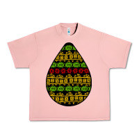 Salmon african masks teardrop Urban Heavy Tee - BundleAndBundleShop