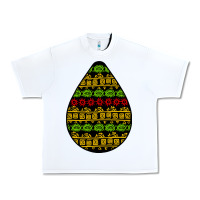 White african masks teardrop Urban Heavy Tee - BundleAndBundleShop