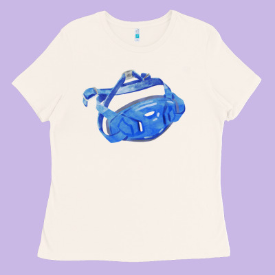 Chin Guard Fa Element 1 Ladies Tee Designed By Fadigitalartstudio