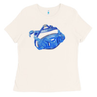 Bone Chin Guard Fa Element 1 Ladies Tee - FaDigitalArtStudio