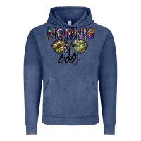 Vintage Denim nonnie of both Vintage Hoodie - CowhideDigitalArt
