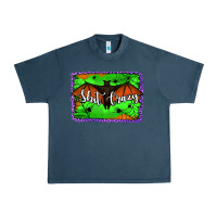 Midnight Navy bat shit crazy with background Urban Heavy Tee - Jasminsmagicworld