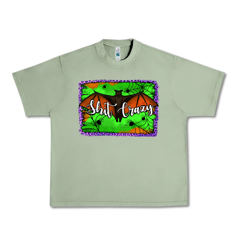 Bat Shit Crazy With Background Urban Heavy Tee by Jasminsmagicworld | Teevron