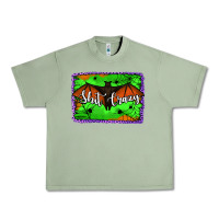 Oil Green bat shit crazy with background Urban Heavy Tee - Jasminsmagicworld