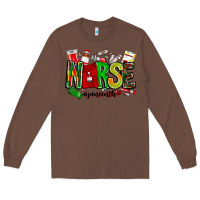 Chestnut Nurse Juneenth Long Sleeve Tee - CowhideDigitalArt