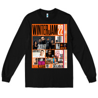 Black Winter Jam Long Sleeve Tee - linhVisuals