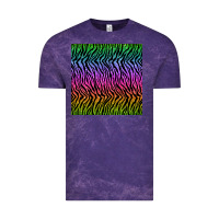 Cloud Purple tiger glitter seamless pattern Vintage Tee - BundleAndBundleShop