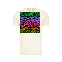 Tiger Glitter Seamless Pattern Vintage Tee | Teevron