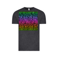 Vintage Black tiger glitter seamless pattern Vintage Tee - BundleAndBundleShop