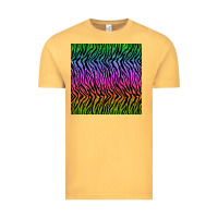 Vintage Mustard tiger glitter seamless pattern Vintage Tee - BundleAndBundleShop