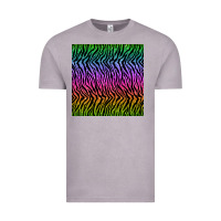 Vintage Zinc tiger glitter seamless pattern Vintage Tee - BundleAndBundleShop