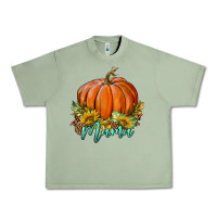 Oil Green pumpkin mama Urban Heavy Tee - BundleAndBundleShop