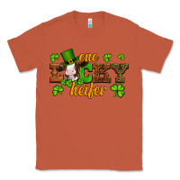 Copper st patricks one lucky heifer baby cow Classic Tee - Artiststas