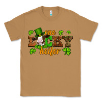 Toasted Coconut st patricks one lucky heifer baby cow Classic Tee - Artiststas
