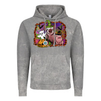Cloud Rock halloween pigs Vintage Hoodie - SublimationCraftShop