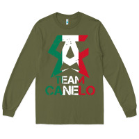 Army Green team canelo Long Sleeve Tee - linhVisuals