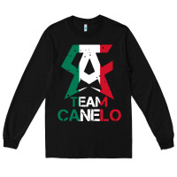Black team canelo Long Sleeve Tee - linhVisuals