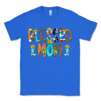 True Royal Blessed Mom Classic Tee - CowCowDesign