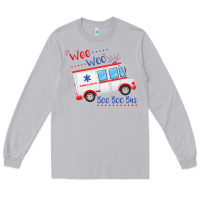 Moon Dust emt paramedic wee woo ambulance boo Long Sleeve Tee - linhVisuals
