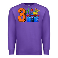 Purple Third Grade Premium Sweatshirt - RanaPortraitStore