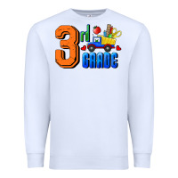 White Third Grade Premium Sweatshirt - RanaPortraitStore