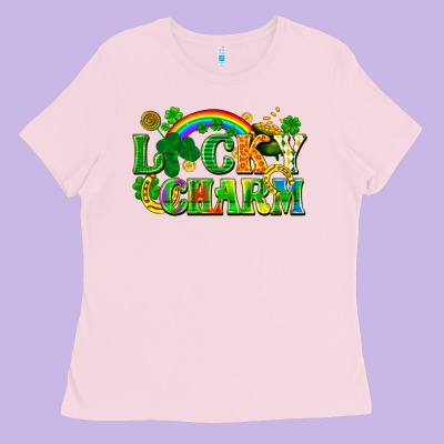 Lucky Charm Ladies Tee Designed By Fadigitalartstudio