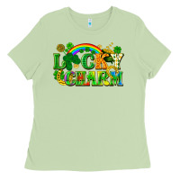Matcha lucky charm Ladies Tee - FaDigitalArtStudio
