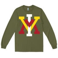 Army Green vmi keydets Long Sleeve Tee - linhVisuals
