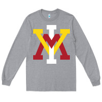 Heather Grey vmi keydets Long Sleeve Tee - linhVisuals