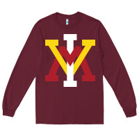 Burgundy vmi keydets Long Sleeve Tee - linhVisuals
