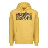 Antique Gold armed forces day support our troops Premium Hoodie - Artiststas