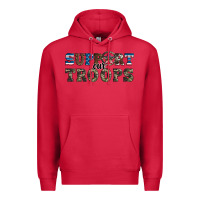 Cardinal armed forces day support our troops Premium Hoodie - Artiststas