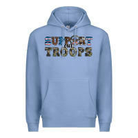 Colony Blue armed forces day support our troops Premium Hoodie - Artiststas