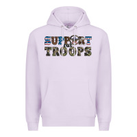 Lilac armed forces day support our troops Premium Hoodie - Artiststas