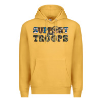 Mustard armed forces day support our troops Premium Hoodie - Artiststas