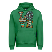 Emerald turquoise serape love Urban Hoodie - Jasminsmagicworld