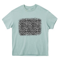 Arona grey leopard background Heavy Core Tee - OliviaCreatesArt
