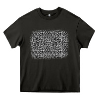 Asphalt grey leopard background Heavy Core Tee - OliviaCreatesArt