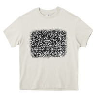 Cream grey leopard background Heavy Core Tee - OliviaCreatesArt