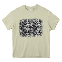 Mossy grey leopard background Heavy Core Tee - OliviaCreatesArt