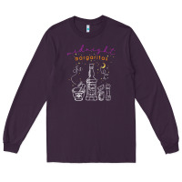 Plum midnight margaritas practical magic halloween Long Sleeve Tee - linhVisuals