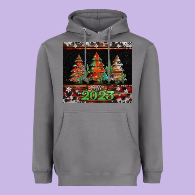 Hello 2023 Heavyweight Hoodie Designed By Jasminsmagicworld