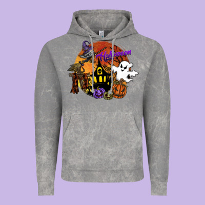 Halloween Vintage Hoodie Designed By Sublimationcraftshop